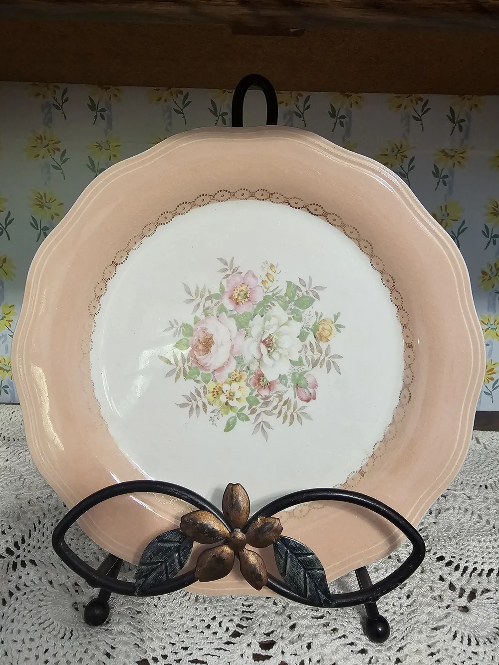 Set Of 2 French Saxon China 